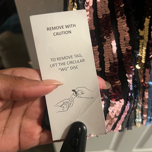 Women’s dress sequined colorful. NWT - Picture 4 of 4